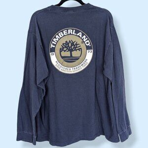 (2/$20) Timberland Blue Long Sleeve Tee